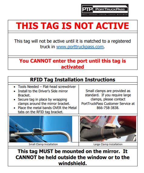 rfid tag installation instructions